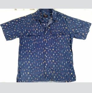 Coleman Outdoors Fishing Lure Button Down …